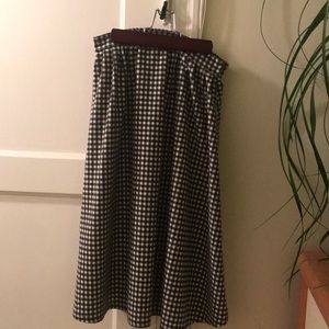 ASOS gingham skirt